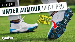 The golf shoe that claims to improve your game  Under Armour Drive Pro Review [upl. by Cruickshank102]