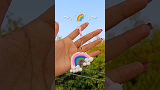 super cley keychain 🌈 2024 diy trending clay keychain [upl. by Bakemeier55]