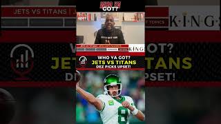 JETS vs TITANS Week 2 Pick  HEATED Disagreement newyorkjets tennesseetitans nflpicks [upl. by Bridge]