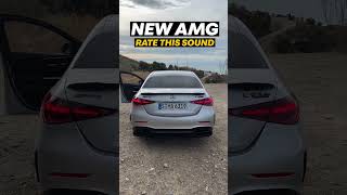 LISTEN to the new MercedesAMG C63 [upl. by Rachael]