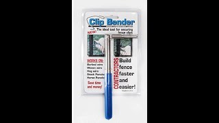 Install a T Post Clip for Fencing on the cheap Clipbender diy onthecheap [upl. by Ahsienek]