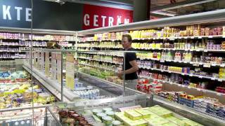 A Flashmob at an Austrian Supermarket „Check it doublequot [upl. by Mogerly]