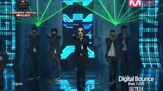 sevenDigital Bounce Feat TOP [upl. by Ayna]