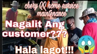 Chery QQ home service maintenance [upl. by Stichter]