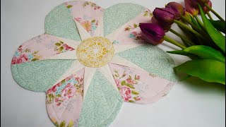 Patchwork pattern Violet Tutorial [upl. by Stacia]