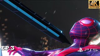 SpiderMan Miles Morales PS5 GAMEPLAY ep3 [upl. by Nhguavahs]