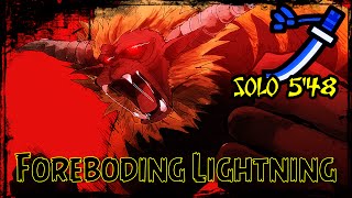 ┌MH4U┘ G3★  DLC Foreboding Lightning  Rajang  548 Longsword [upl. by Anilek]