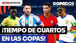 Tenemos CUARTOS de final en la COPA AMÉRICA y EUROCOPA  CopaDos [upl. by Nooj768]