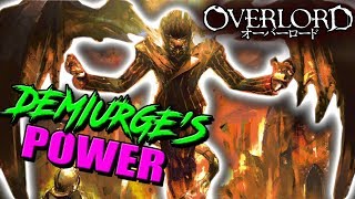 How Strong Is Demiurge  Overlord Demiurge  Jaldabaoth True Power Explained [upl. by Wilde]