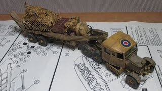 Airfix 176 Scammell Tank Transporter [upl. by Corrine]