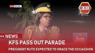 KFS Pass Out Parade final preparations underway President Ruto to grace the occasion [upl. by Ellered126]