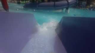 Grape Escape Ocean Breeze waterpark onride pov [upl. by Aticilef]