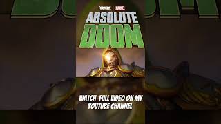 CAN WE STOP HIM fortnite doom absolutedoom marvel [upl. by Sands]