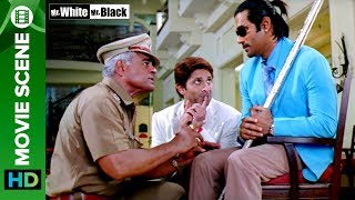 Confusion Mai Confusion  Sunil Shetty Arshad Warsi amp Sharat Saxena  Mr White Mr Black [upl. by Ydolem975]