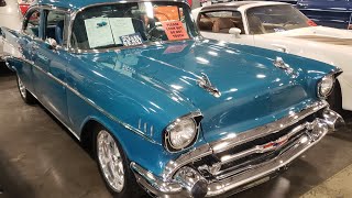 1957 CHEVY RESTOMOD CUSTOM [upl. by Kamila569]