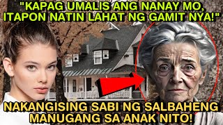 KAPAG UMALIS ANG NANAY MOITAPON NATIN LAHAT NG GAMIT NYA NAKANGISING SABI NG SALBAHENG MANUGANG SA [upl. by Ahsienroc]