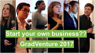 GGJH visits a studentgrad entrepreneurial competition GradVenture 2017 [upl. by Inessa]