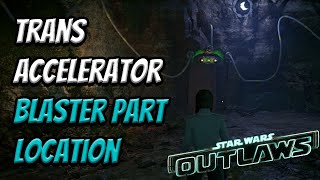 TransAccelerator Blaster Part Location  Star Wars Outlaws [upl. by Aneres23]