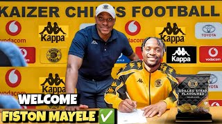 🔴PSL TRANSFER NEWS FISTON MAYELE TO KAIZER CHIEFS FINALLY DEAL COMPLETED 💥 WELCOME TO KHOSI FAMILY [upl. by Alita]