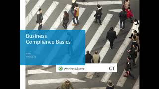 OnDemand Webinar Business Compliance Basics [upl. by Naimad]