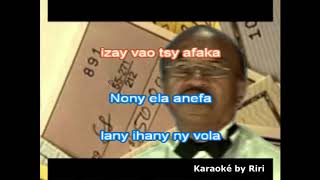 Ny vola Henri Ratsimbazafy karaoké by Riri [upl. by Aicilec]