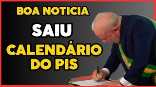 SAIU CALENDÁRIO PIS 2024  Governo Propõe Calendário do PIS para quem trabalhou em 2022  Abono PIS [upl. by Etsirk]