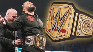 New WWE Universal Championship Belt Revealed [upl. by Bohi]