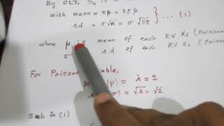 CENTRAL LIMIT THEOREM PROBLEM 1 [upl. by Tarsuss]