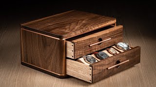 Pro Furniture Maker builds a Wooden Box [upl. by Ferrand]