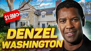 The Equalizer  How Denzel Washington Lives and Where He Spends His Millions [upl. by Loferski282]