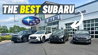 Which Subaru SUV is Right For You In Depth Comparison Crosstrek Forester Outback and Ascent [upl. by Lamiv]