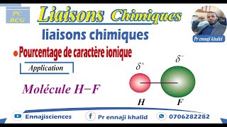 le moment dipolaire ionique Molécule HF [upl. by Nylireg]