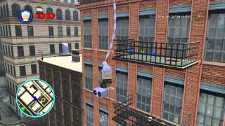 LEGO Marvel Super Heroes The Video Game  Stan Lee free roam [upl. by Kruter]