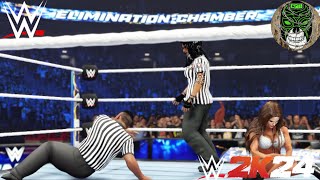 WWE Divs Championship WWE2K23 Referee Chaos [upl. by Adnalohs]