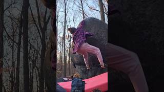 The Pete Heckler Memorial Dyno V3  Haycock Bouldering [upl. by Atterahs368]