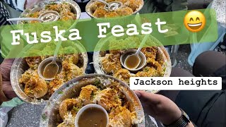 Having Fuska At Jackson Heights Queens ❤️ newyork newvideo subscribe family chill fun [upl. by Dlonyer563]