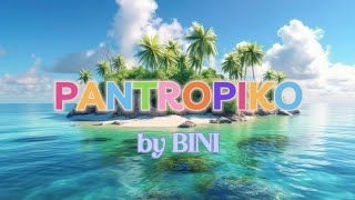 PANTROPIKO  BINI  Lyrics [upl. by Amalita]