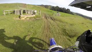 Martinborough enduro Trail Ride 2015 new zealand  mud ride crashes [upl. by Aihsekyw]