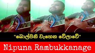 Bolpini wehena  බොල්පිනි වැහෙන  Cover by  Nipuna Rambukkanage [upl. by Ytsirc]