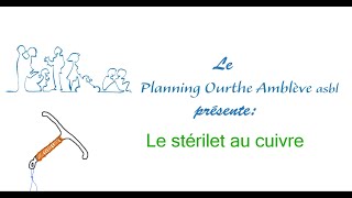 Cest quoi le stérilet au cuivre [upl. by Brian]