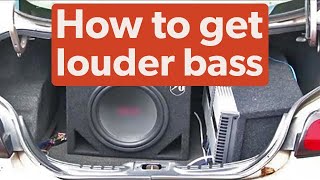 How to position your subwoofer for loud bass  Crutchfield video [upl. by Seligman333]