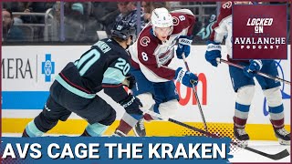 Avalanche Drown Out Kraken Win 3rd Straight Game Behind Solid Annunen Performance [upl. by Elyssa]