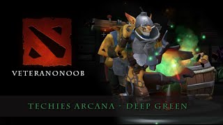 Dota 2  Techies Arcana Deep Green [upl. by Jazmin]