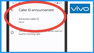 Vivo Caller Id Setting  Caller Id Setting [upl. by Petrick]