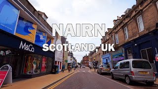 Nairn Scotland UK  Driving Tour 4K [upl. by Sadella815]