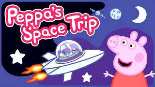 Peppa Pigs Space Adventure  Fun Bedtime Story for Kids  Read Aloud peppapig storytime [upl. by Caye]