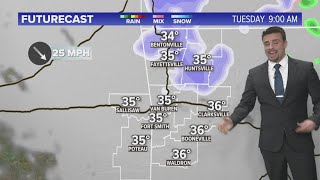 LIVE  Snow chance on the way for Tuesday [upl. by Helaine]