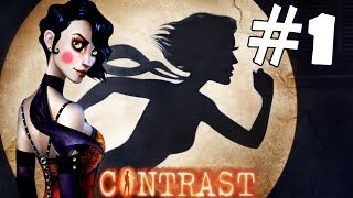 Contrast Walkthrough Part 1 Gameplay 1080p HD Lets Play Playthrough PC [upl. by Chard108]