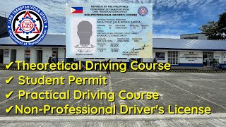 PAANO KUMUHA NG NON PROFESSIONAL DRIVERS LICENSE  18 BELOW LTO CAINTA RIZAL [upl. by Olympie781]