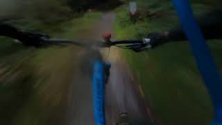 Cannock Chase  sunrise son of a chain slapper with a dodgy light MTB OCT 2024 [upl. by Nerissa]